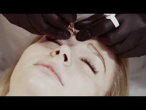 Видео: Дэн Миллер - Микроблейдинг бровей