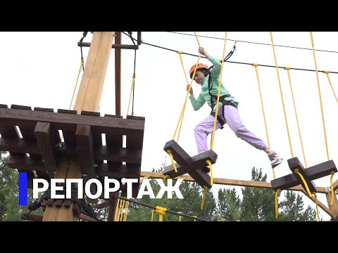 Видео: Летний отдых в детском лагере  «Алмаз» в Ленском районе Якутии