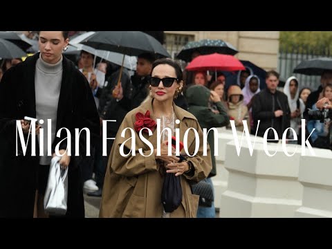 Видео: VLOG // MILAN FASHION WEEK (первая часть)