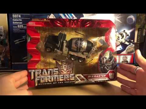 Видео: Ретро-обзор Transformers ROTF Decepticon Mixmaster Review
