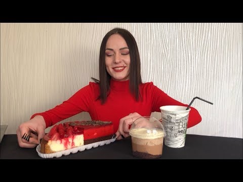 Видео: MUKBANG | Чизкейк, чаепитие | Cheesecake, Tea Party | Болталка не ASMR