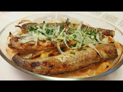 Видео: Балық духовкада пісіру.Ең дәмді маринатталған балық.