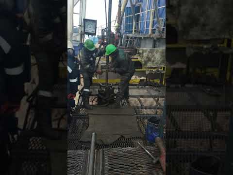 Видео: КРС Учебная тревога ВЫБРОС при спуске кабеля ЭЦН