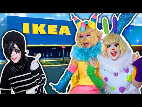 Видео: Мы устроили косплей DANDY'S WORLD в IKEA!
