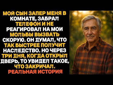 Видео: Мой сын запер меня в комнате, забрал телефон и проигнорировал просьбы вызвать скорую!