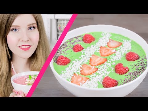 Видео: СМУЗИ БОУЛ | Три рецепта летних смузи