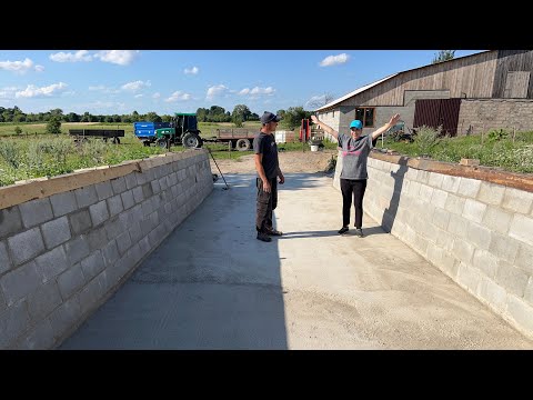 Видео: Яма для силосу готова! Будівництво! Рівненщина!