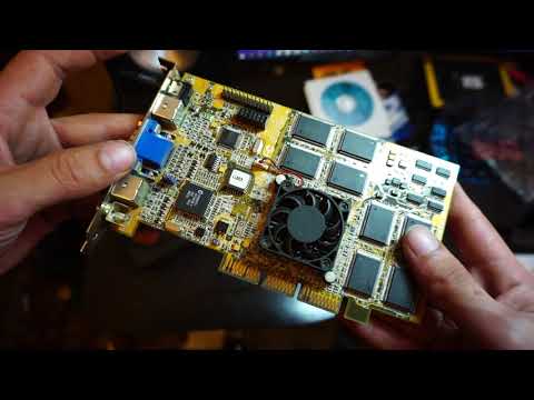 Видео: Монстр из 90 nVidia RIVA TNT2 AGP-V3800TVR Deluxe