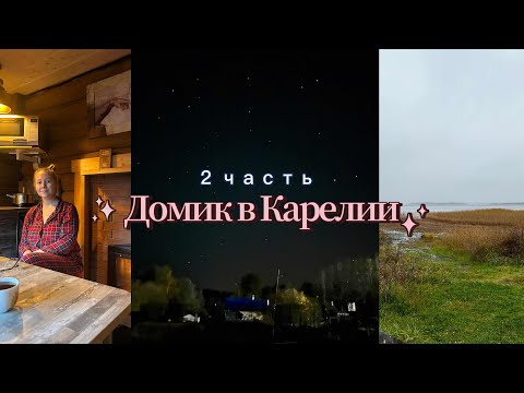 Видео: КАРЕЛИЯ 2 часть | осенний отдых за городом, общение и отсутствие связи📵💭🙂‍↔️