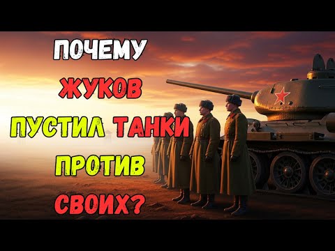 Видео: Жуков: как маршал Победы пустил танки на людей
