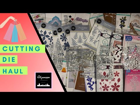 Видео: Вырубные штампы Amazon, Spellbinders и Craftmania