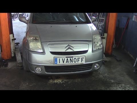Видео: Citroen C2     1.4HDI    Пропуск форсунки