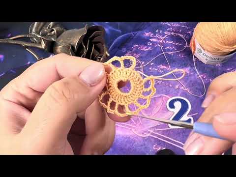 Видео: 2 ряд салфетки «Дубовые листья»