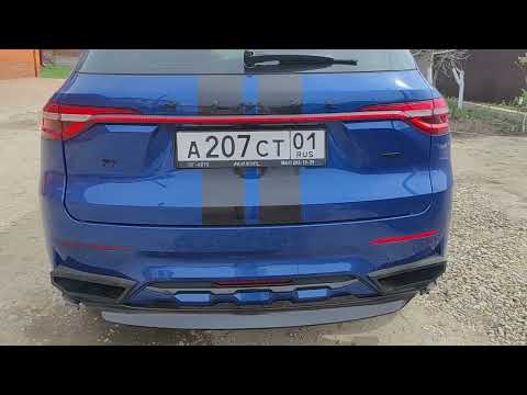 Видео: Спортивный выхлоп прямоток управляемый вакуумом. Попкорны. Haval F7 Tech Plus 2.0