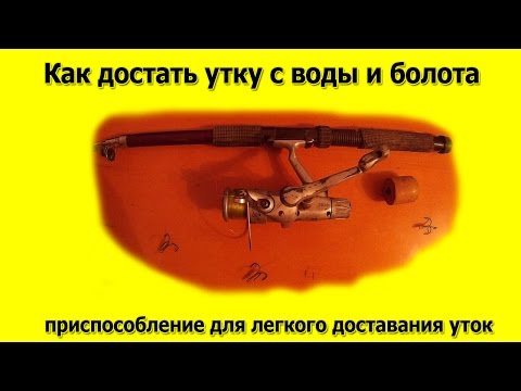 Видео: Как достать утку с воды и болота
