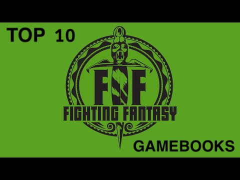 Видео: Обзор игровых книг по Fighting Fantasy, часть 19 — Топ-10 игровых книг по FF.