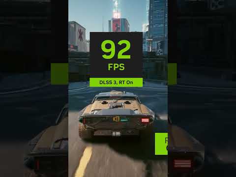 Видео: Трассировка пути на картах RTX скоро выйдет в Cyberpunk 2077 DLSS 3 #shorts