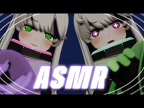 Видео: 【АСМР】Кажется, вам кажутся инопланетные близнецы!👽🛸(неразборчивый шепот, Звук еды, Слизь)