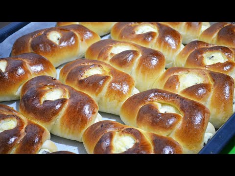 Видео: Сдобные пирожки с творогом и изюмом | Pastries with cottage cheese and raisins