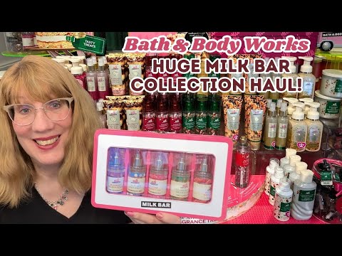Видео: Огромная коллекция Milk Bar от Bath & Body Works — у меня есть почти всё!