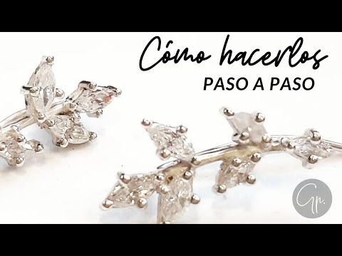 Видео: 🖤 ​​Как сделать серебряные серьги? 💎