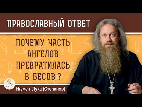 Видео: ПОЧЕМУ ЧАСТЬ АНГЕЛОВ ПРЕВРАТИЛАСЬ В БЕСОВ?  Игумен Лука (Степанов)
