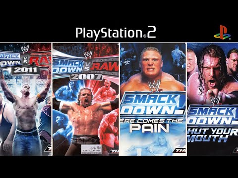 Видео: Игры WWE для PS2