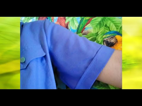 Видео: HOW TO MAKE A FALSE CUFF IN A SHIRT КАК УКОРОТИТЬ РУКАВ И СДЕЛАТЬ ЛОЖНУЮ МАНЖЕТУ В ФОРМЕННОЙ РУБАШКЕ
