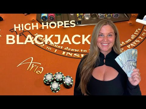 Видео: Надеюсь на КРУПНУЮ ВЫИГРЫШ в ARIA СЕГОДНЯ | Сессия по блэкджеку с бай-ином $3500