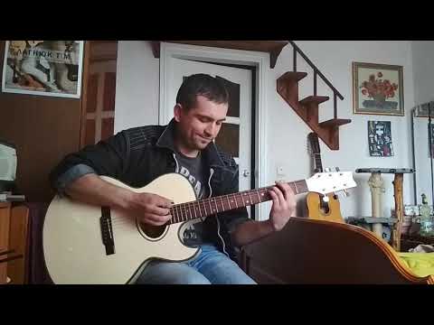 Видео: Кино Перемен cover (washburn ea40 series)