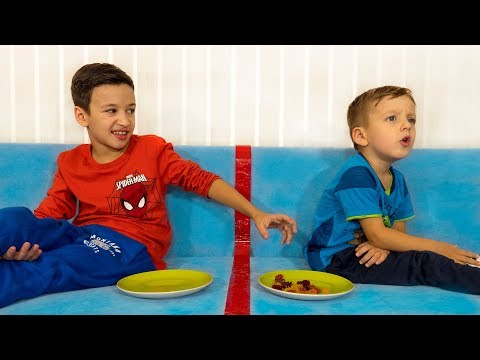 Видео: Не ПОДЕЛИЛИ все Конфеты! Они ОДНИ а Нас ДВОЕ!