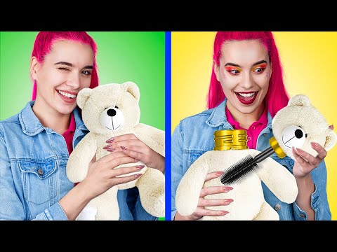 Видео: Как пронести косметику в школу? 14 лайфхаков!