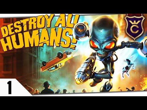 Видео: УБИТЬ ВСЕХ ЧЕЛОВЕКОВ #1 Destroy All Humans!
