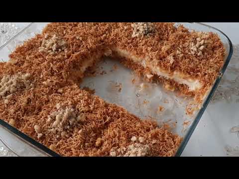 Видео: По Вкусен Десерт не сум Пробал, Кадаиф со Крем