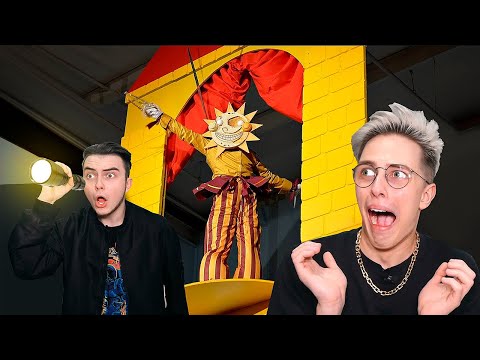 Видео: FNAF Security Breach в Реальной Жизни: Солнце & Луна в БАТУТНОМ ЦЕНТРЕ !