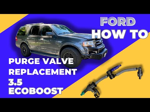 Видео: ЛЕГКОЕ ИСПРАВЛЕНИЕ!! FORD Ecoboost 3.5 - Замена продувочного клапана (инструкция) - код P144c!