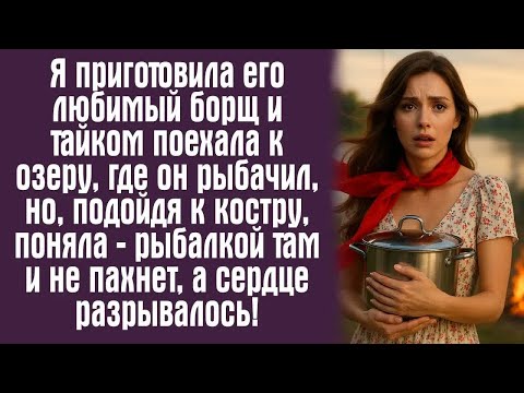 Видео: Я приготовила его любимый борщ и тайком поехала к озеру, где он рыбачил, но, подойдя к костру...