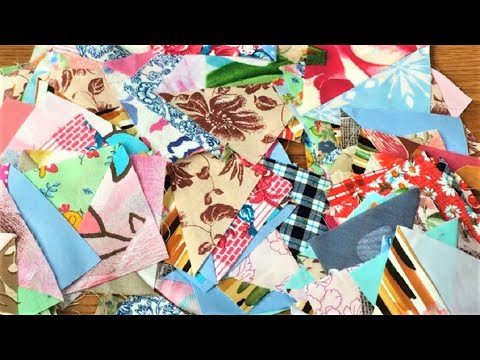 Видео: Из прямоугольника - два квадрата? Да ладно! Готовим лоскутный блок DIY мастер-класс