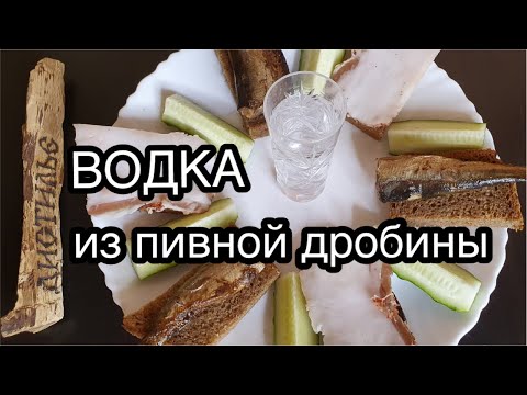 Видео: Водка из пивной дробины. Перегонка густой браги на Люкссталь 8