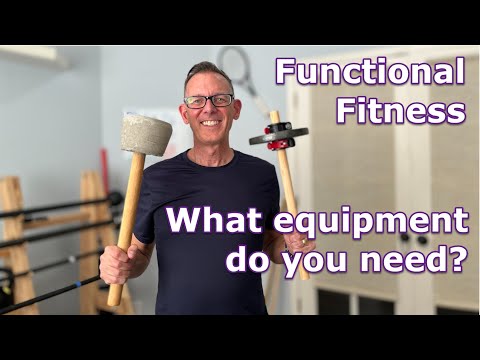 Видео: Начните функциональный фитнес с простого оборудования. Со временем добавляйте больше.