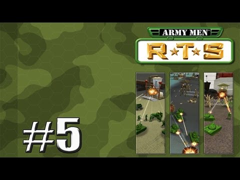 Видео: Прохождение Army Men RTS [Часть 5] На подступах к дому ч.2