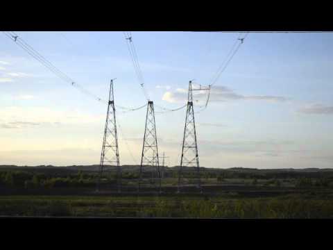 Видео: Треск ЛЭП