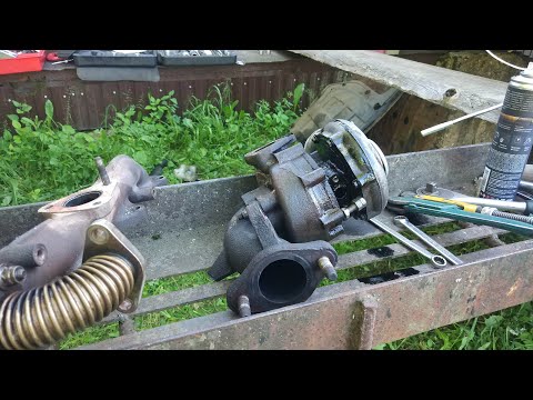 Видео: Hyundai Santa Fe New 2,2 CRDI разбор турбины и устранение проблемы задержки при кикдауне.