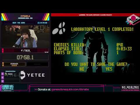 Видео: [RU] Cytadela [Beat the Game] от @tbcr - #SGDQ2025