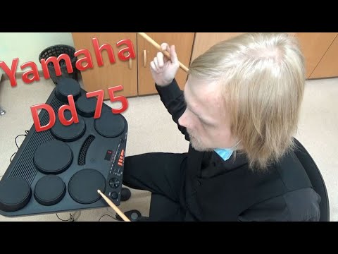 Видео: Обзор на ударную установку Yamaha dd 75