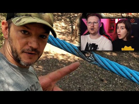 Видео: НАТЯНУТЫЙ ТРОС ЛИФТА - можно ли порвать выстрелом?! | Разрушительное ранчо | РЕАКЦИЯ на Zёбра