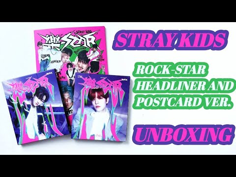 Видео: STRAY KIDS ROCK-STAR HEADLINER AND POSTCARD VER. UNBOXING. РАСПАКОВКА СТРЭЙКИДС. ПОЛНЫЙ КЛОУНИЗМ 🤡 🧡