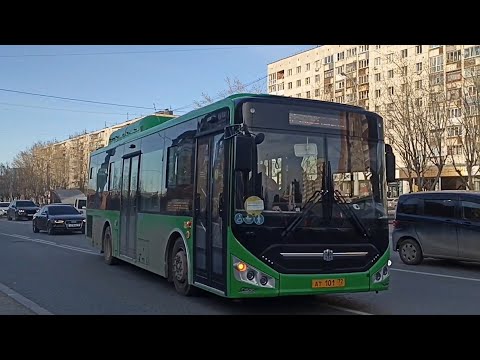 Видео: Zhong Tong 6105 || АТ 101 72 || 62 маршрут || г. Тюмень ||