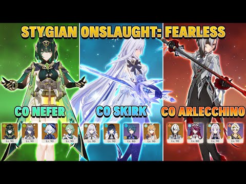 Видео: НОВИНКА!!! СТИГИЙСКИЙ НАСТУПЛЕНИЕ: БЕССТРАШНЫЙ УРОВЕНЬ СЛОЖНОСТИ | C0 Нефер, C0 Скирк и C0 Арлеки...