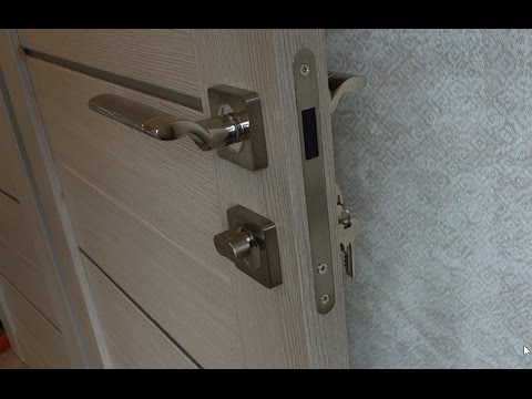 Видео: 10. Врезка магнитного замка за 14 мин.
